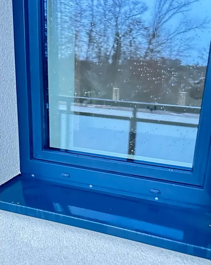 Nachher: Fenster und Fensterbank