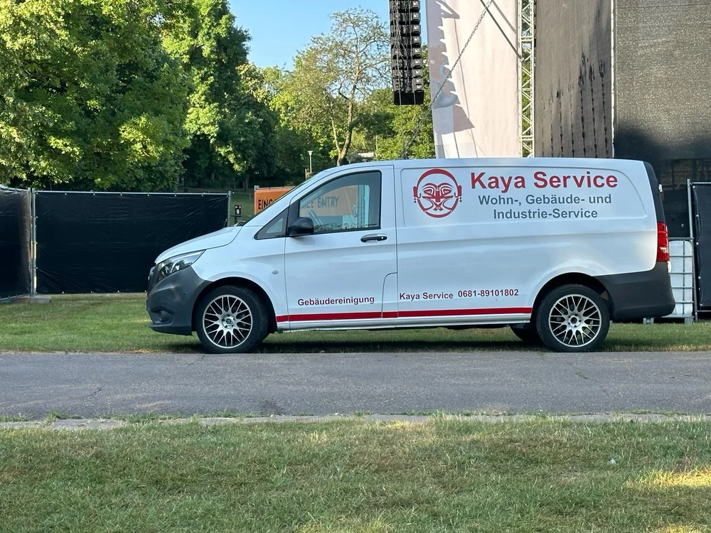 Kaya-Service-Fahrzeug beim Jazz Festival Saarbrücken